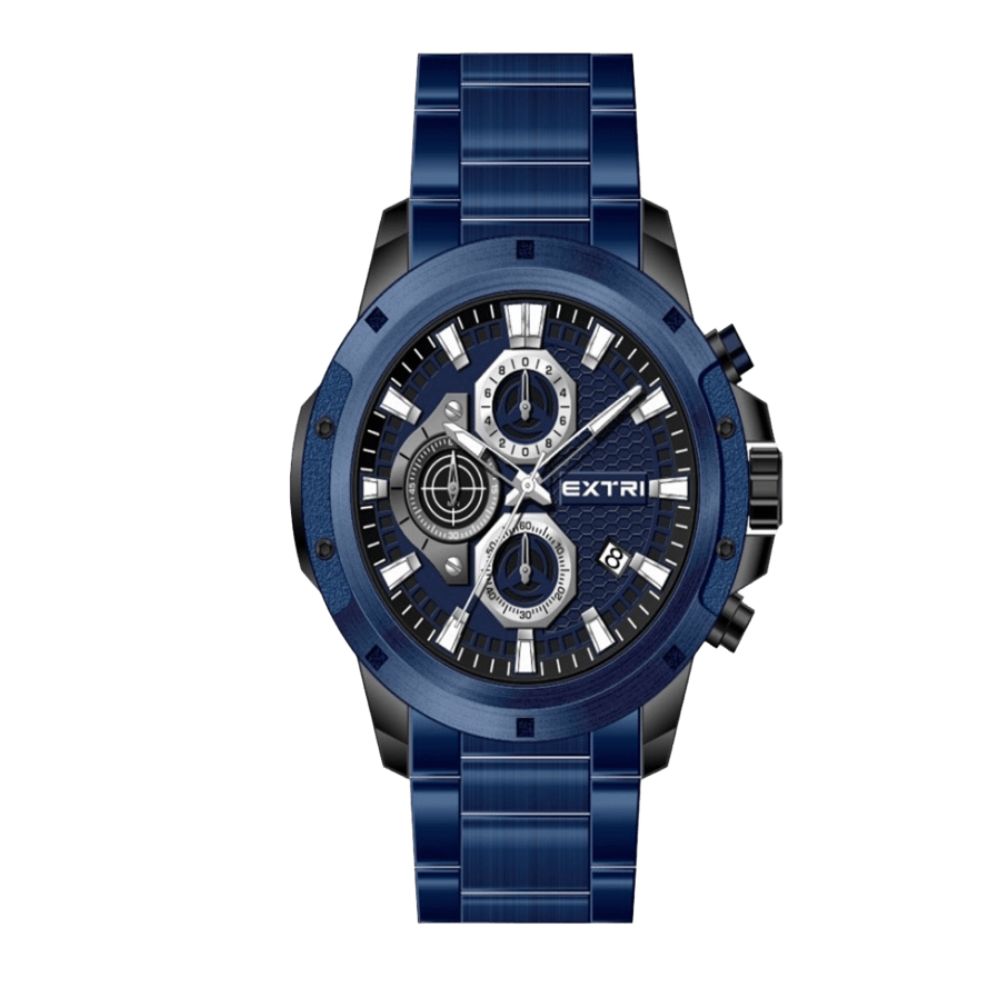 Relógio Masculino Extri Azul - X6115